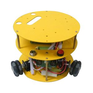 3WD 48-mm Omni Wheel Mobiele Robot Kit - 10019