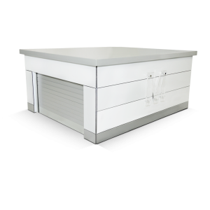 Mower Cube Plus incl. Automatische roldeur (Italiaans Design) #0