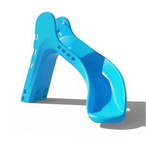 Gebogen glijbaan H150 CD Astralpool - Blauw