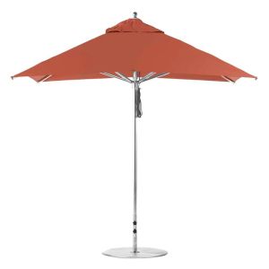 250 CM - PREMIER ALUMINIUM PARASOL - VIERKANT