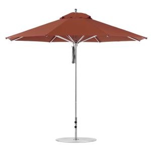 350 CM - PREMIER ALUMINIUM PARASOL - ACHTHOEKIG