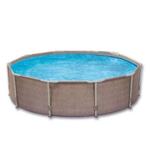 Swing Elite Frame Wicker design zwembad - Ø 366 x 91cm