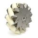 203mm Steel mecanum wheel Left/Bearing Rollers 14138L (14138) #0