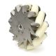 203mm Steel mecanum wheel Right/Bearing Rollers 14138R (14138) #0