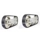 Set of Large Tracked Wheels (TANK WHEEL) 2 stuks 14152