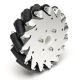 152mm (6 inch) Aluminium Mecanum wheel left Basic - 14165L