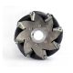 152mm (6 Inch) Stainless Steel Mecanum Wheel Left (50kg Payload) 14156L (14156) #0