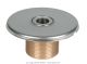Allfit Bronzen inlaatfitting 1½” M - 70mm x 1½” inclusief ø18mm nozzle - 3100720