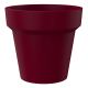 Ø80x72 cm Buitenpot S - Bordeauxrood - Arkema Design 