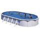 Gre Fidji ovaal zwembad - 730 x 375 x 120 cm complete set