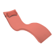 Signature Chaise + hoofdkussen - Ledge Lounger-Signature Koraal + hoofdkussen koraal