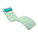 Signature Chaise + hoofdkussen - Ledge Lounger-Signature Mint + hoofdkussen groen