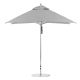 300 CM - PREMIER ALUMINIUM PARASOL - VIERKANT-Parasol Grijs