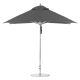 300x400 CM - PREMIER ALUMINIUM PARASOL - RECHTHOEK-Parasol Donkergrijs