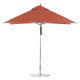 300 CM - PREMIER ALUMINIUM PARASOL - VIERKANT-Parasol Terracotta