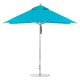 300x400 CM - PREMIER ALUMINIUM PARASOL - RECHTHOEK-Parasol Lichtblauw