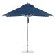 300 CM - PREMIER ALUMINIUM PARASOL - VIERKANT-Parasol Donkerblauw