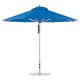 250 CM - PREMIER ALUMINIUM PARASOL - ACHTHOEKIG-Achthoekige Parasol Lichtblauw