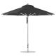 250 CM - PREMIER ALUMINIUM PARASOL - ACHTHOEKIG-Achthoekige Parasol Zwart