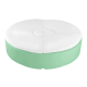 Signature Rond Zonnebed - Ledge Lounger-Zonnebed Mint met kussen